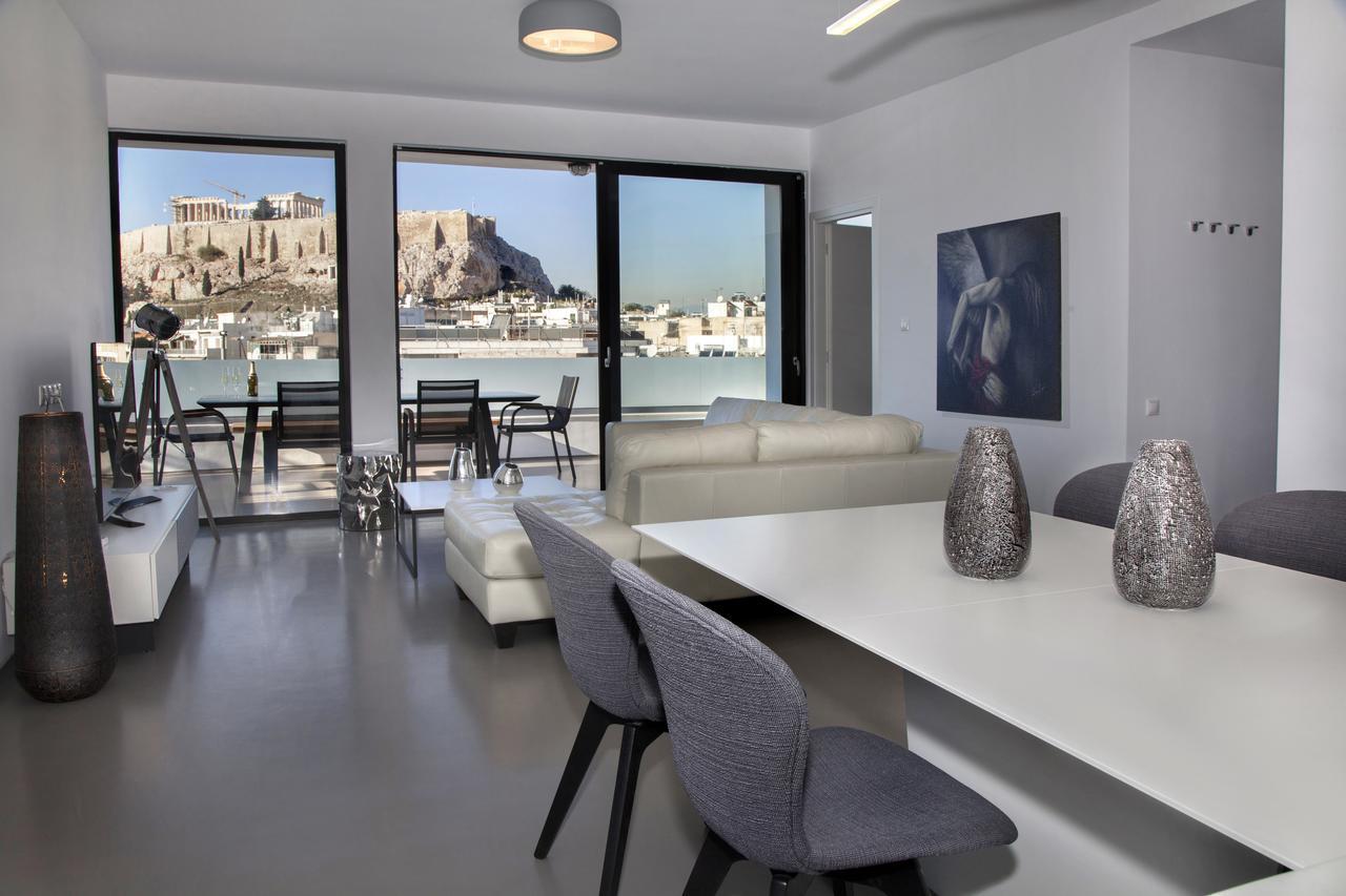 Ferienwohnung Luxury Penthouse Touching The Acropolis By Ghh Athen Exterior foto