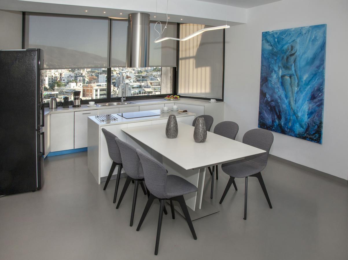 Ferienwohnung Luxury Penthouse Touching The Acropolis By Ghh Athen Exterior foto